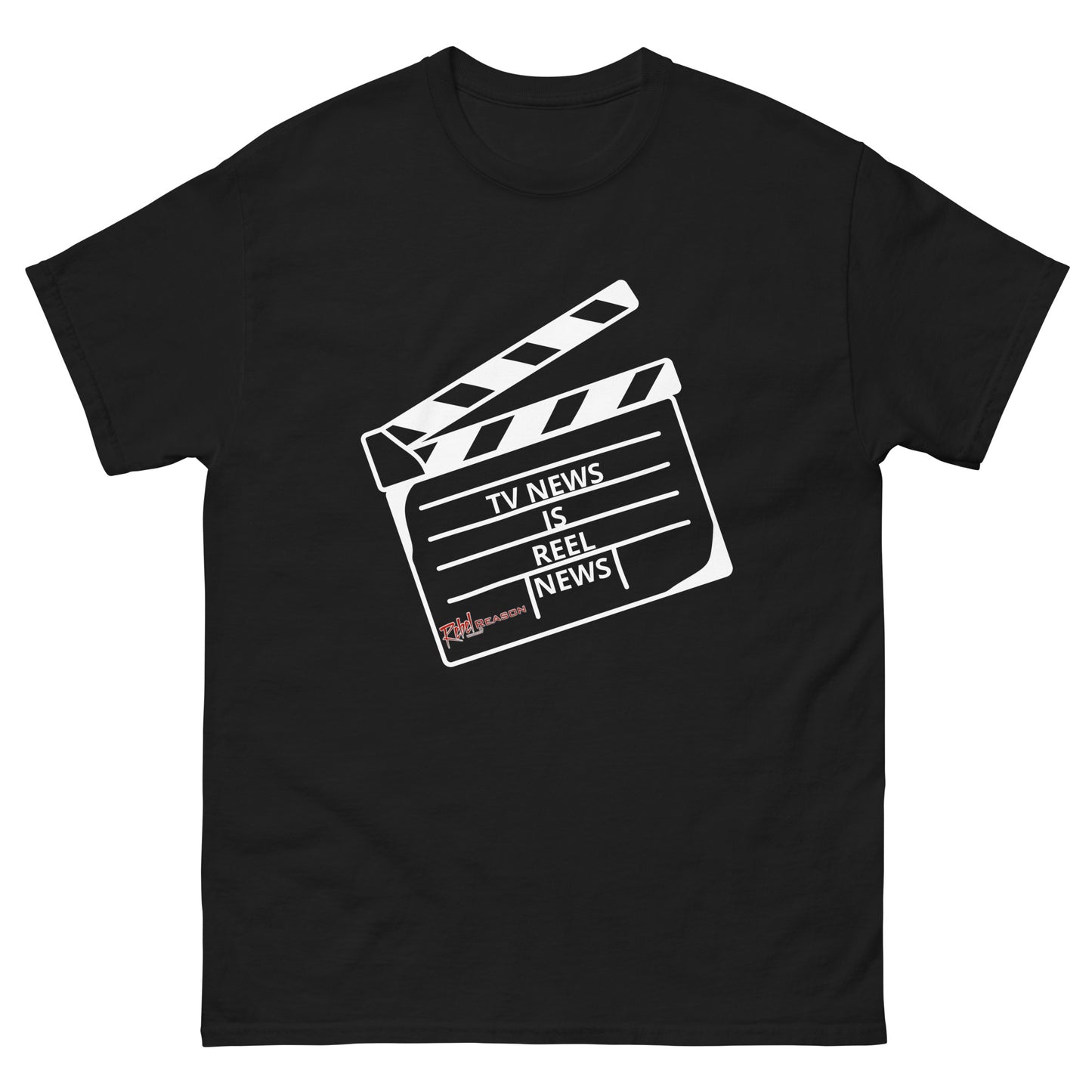 TV NEWS IS REEL NEWS Men's classic tee