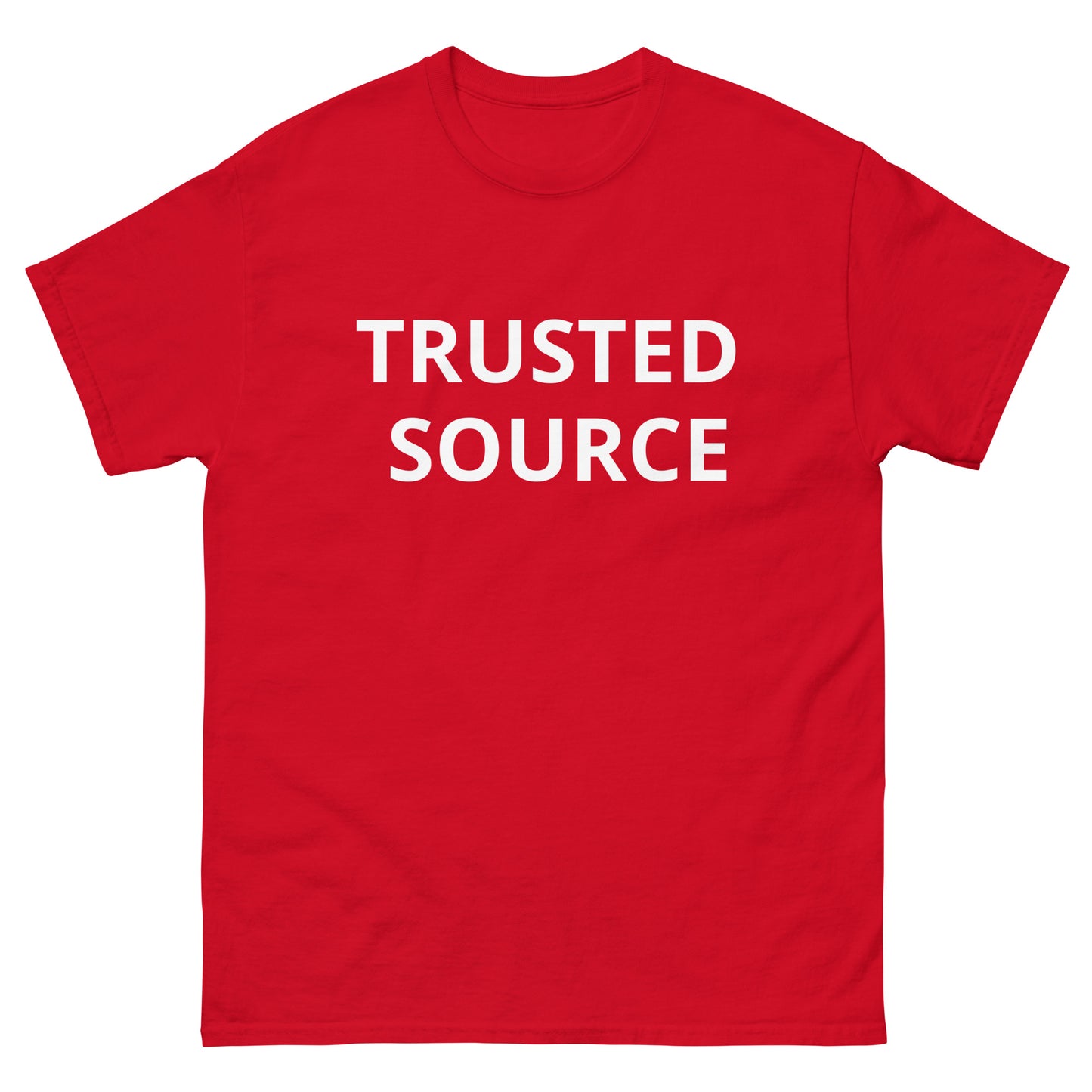 TRUSTED SOURCE Men's classic tee
