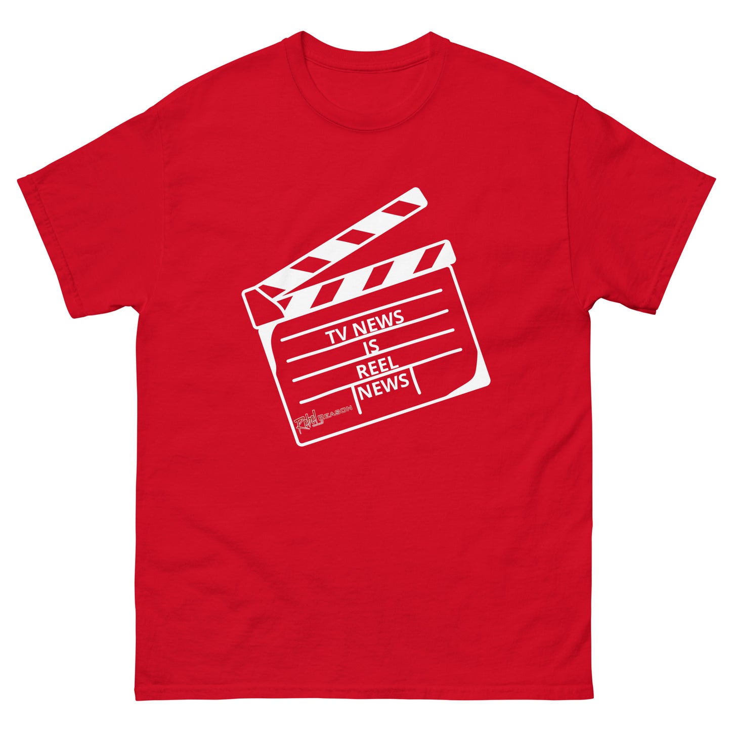 TV NEWS IS REEL NEWS Men's classic tee