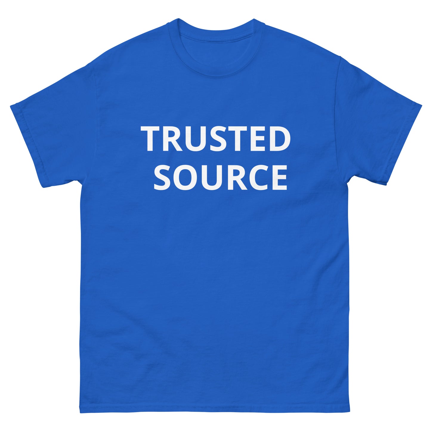 TRUSTED SOURCE Men's classic tee