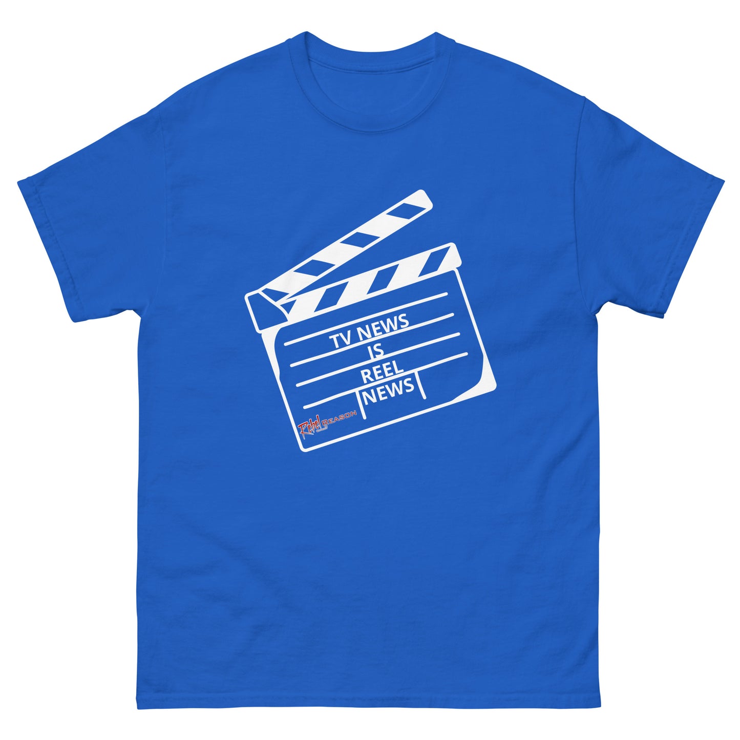TV NEWS IS REEL NEWS Men's classic tee
