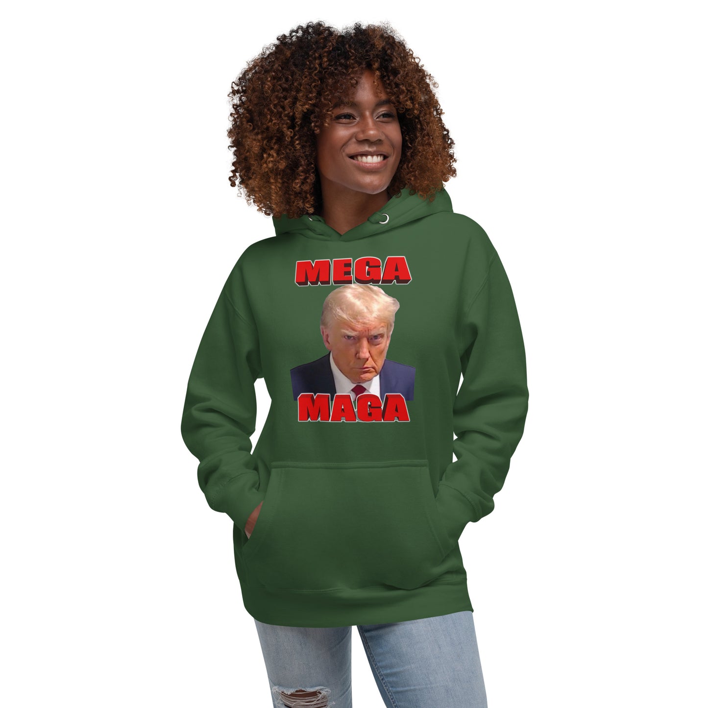 MEGA MAGA Trump Unisex Hoodie
