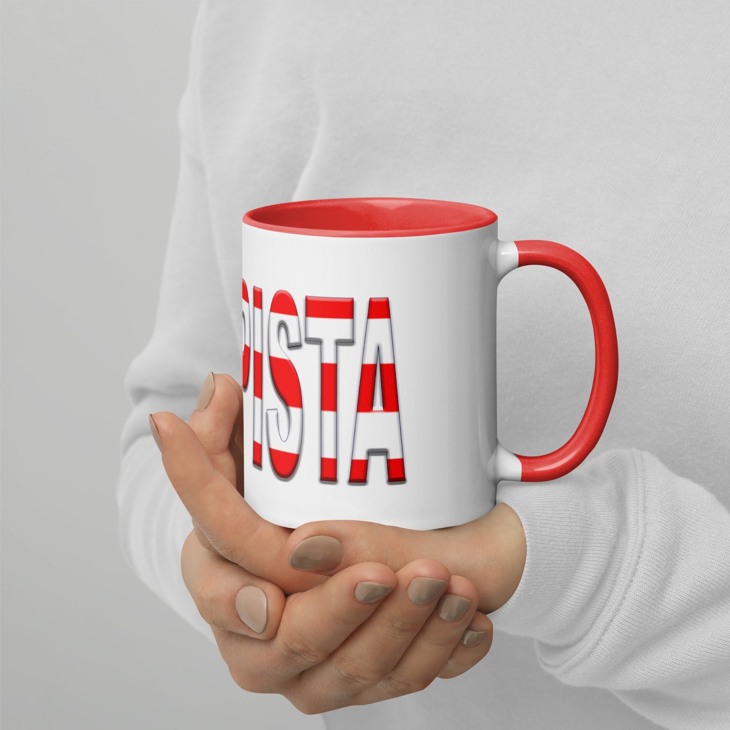 Trumpista Puerto Rican Flag Mug with Color Inside