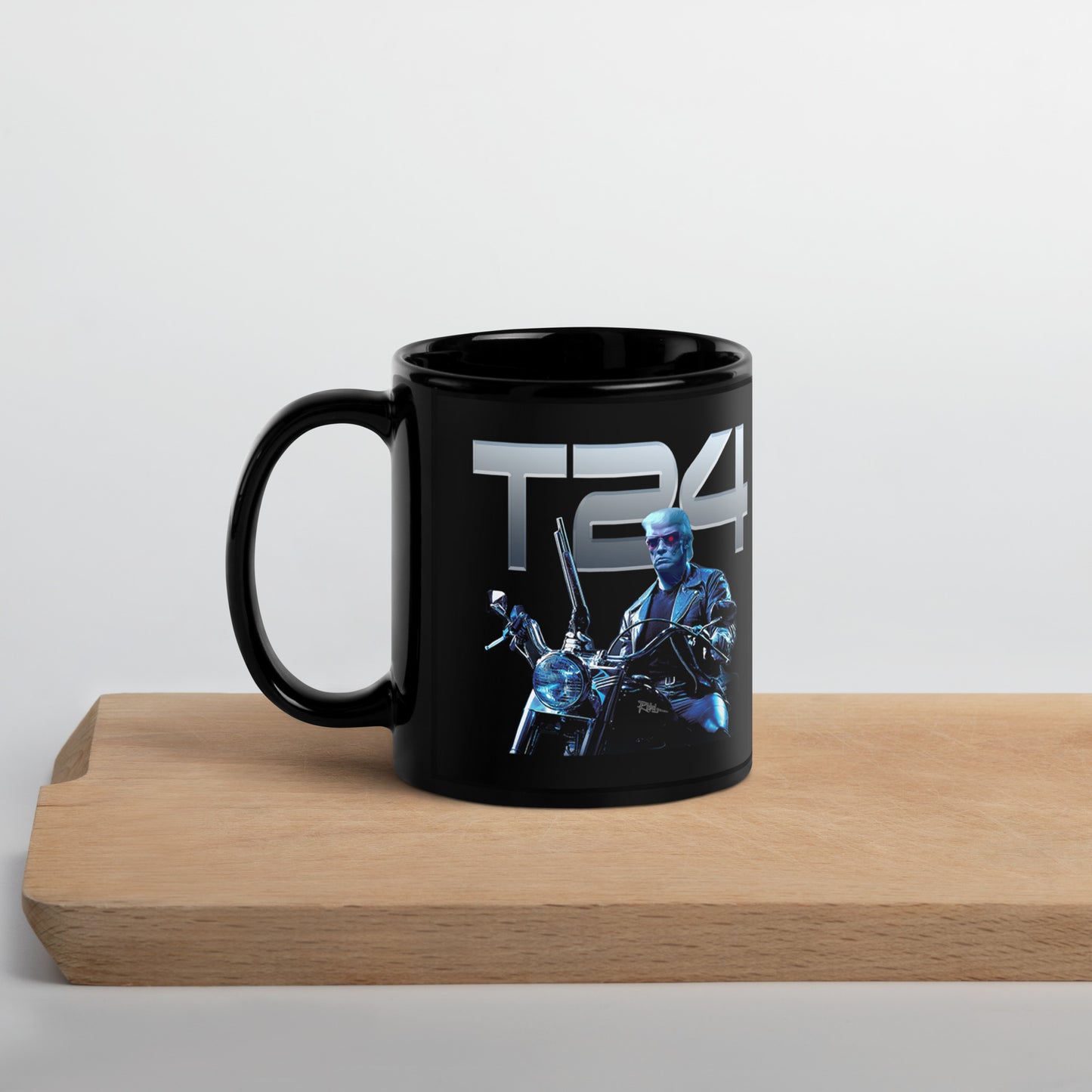 Black Glossy T24 Mug