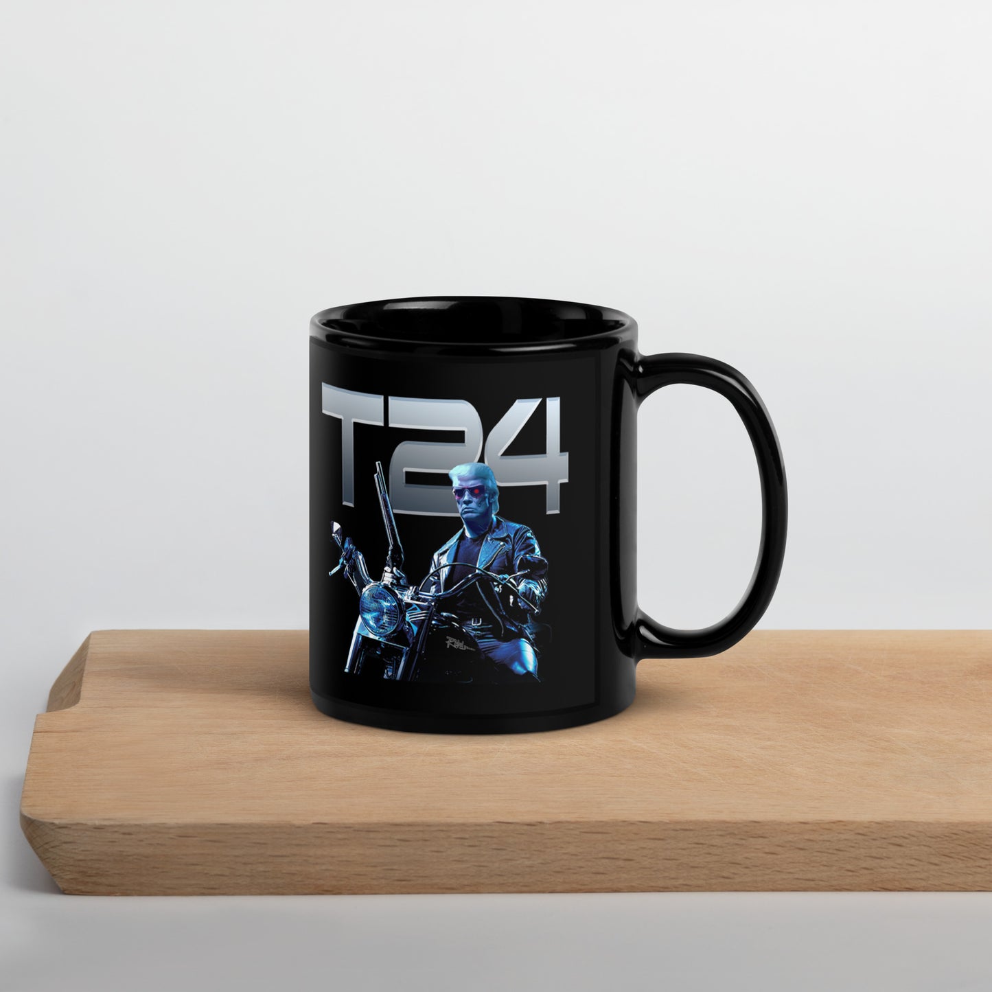 Black Glossy T24 Mug