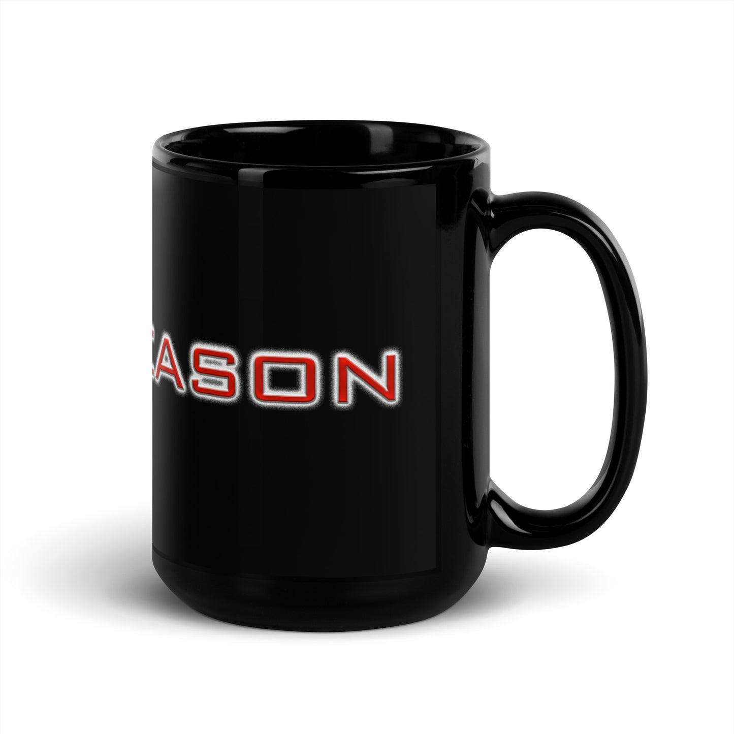 Rebel without a Reason Black Glossy Mug