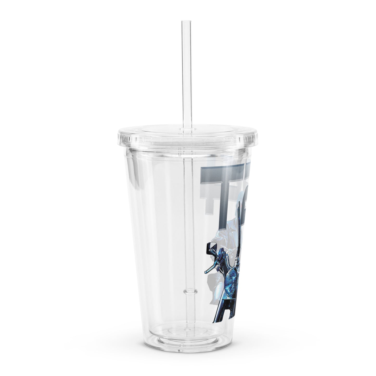 Trump T24 Clear plastic tumbler