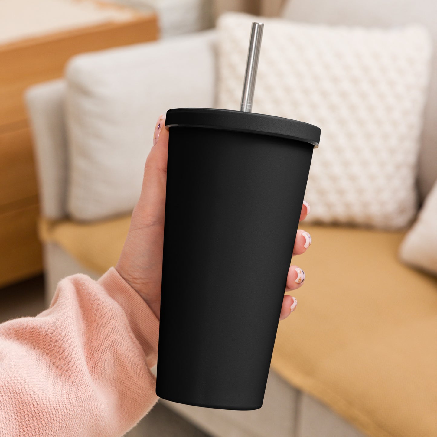 TRUMP T24 Insulated tumbler with a straw