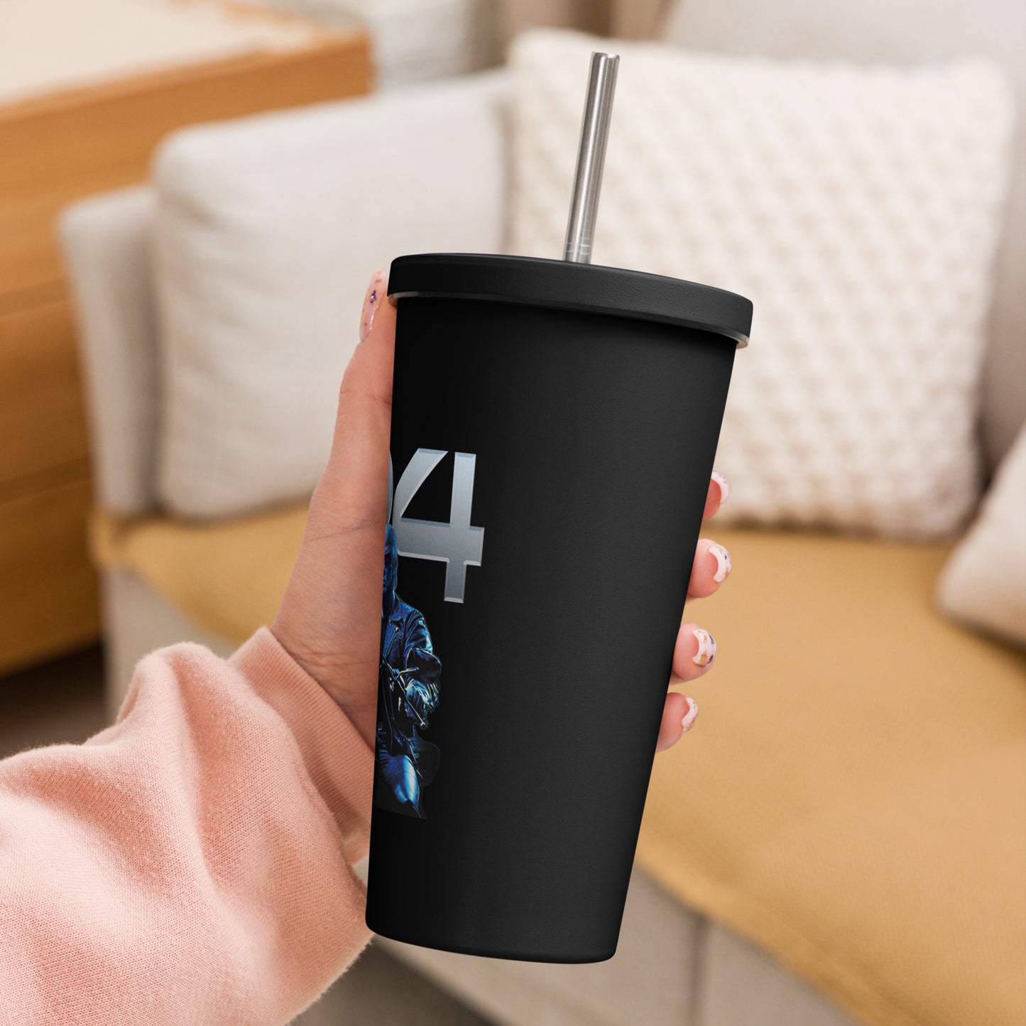 TRUMP T24 Insulated tumbler with a straw