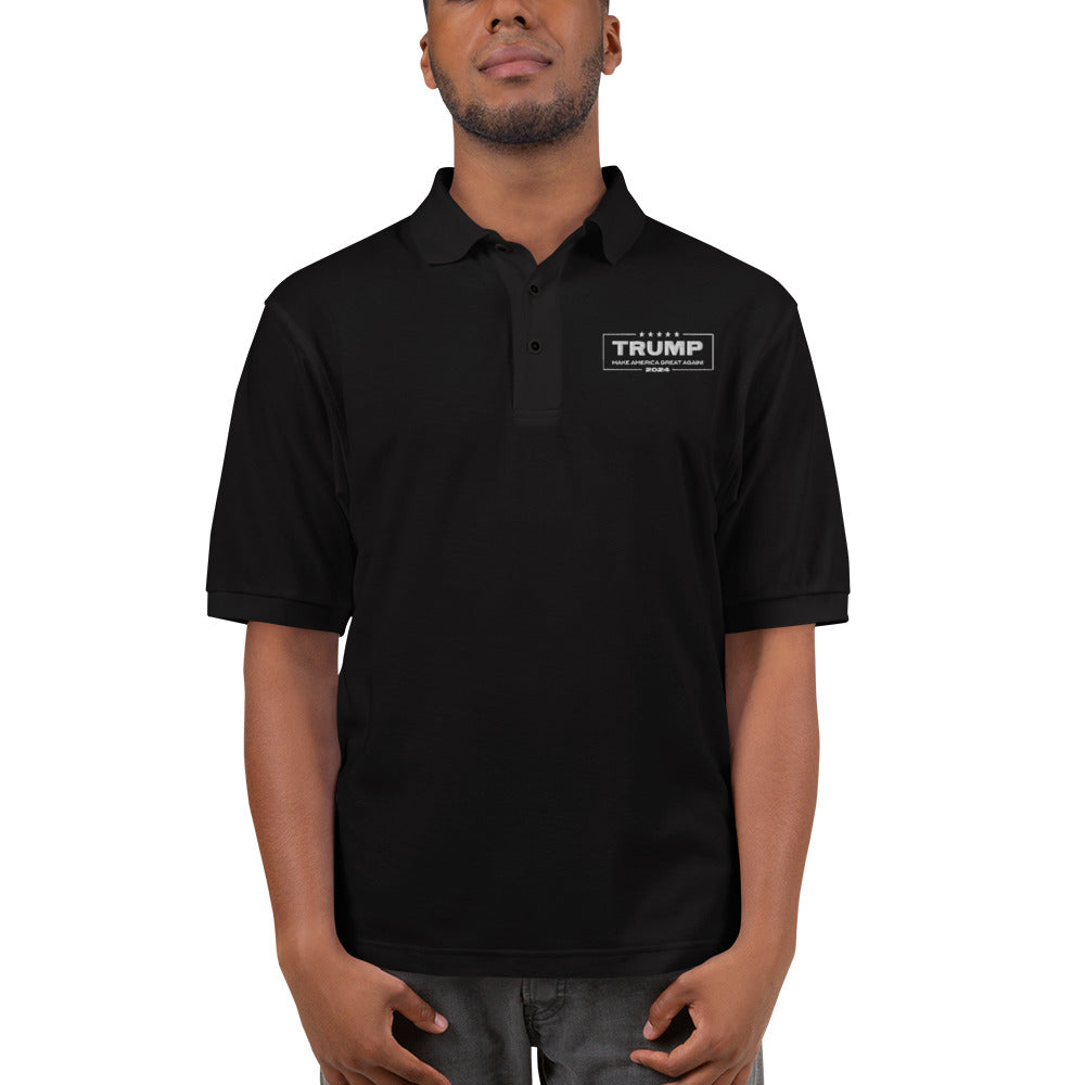 Trump MAGA 2024 Men's Premium Polo