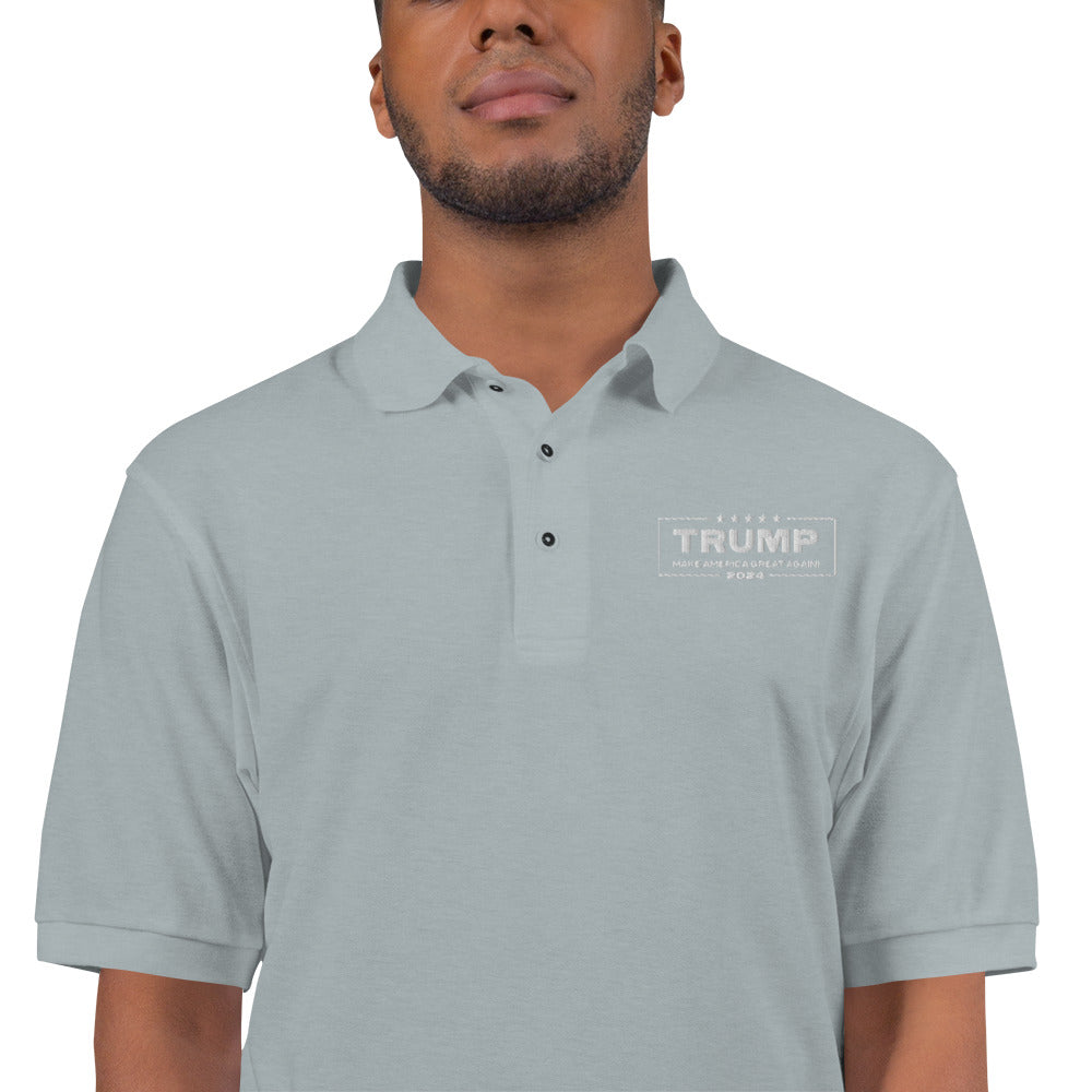 Trump MAGA 2024 Men's Premium Polo