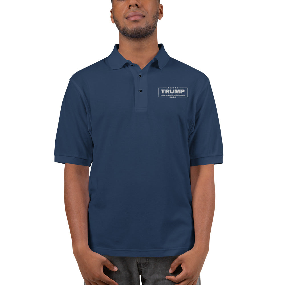 Trump MAGA 2024 Men's Premium Polo