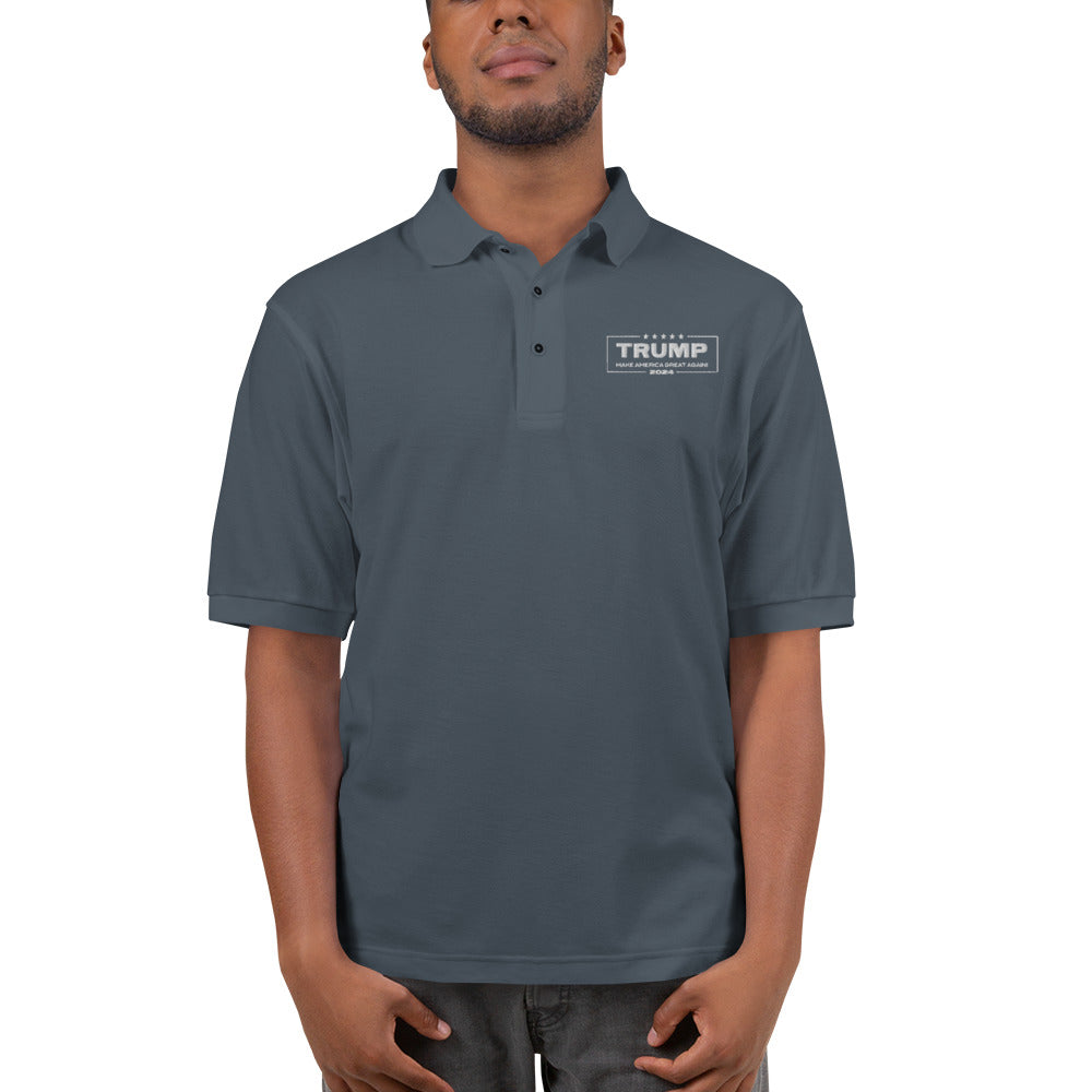 Trump MAGA 2024 Men's Premium Polo