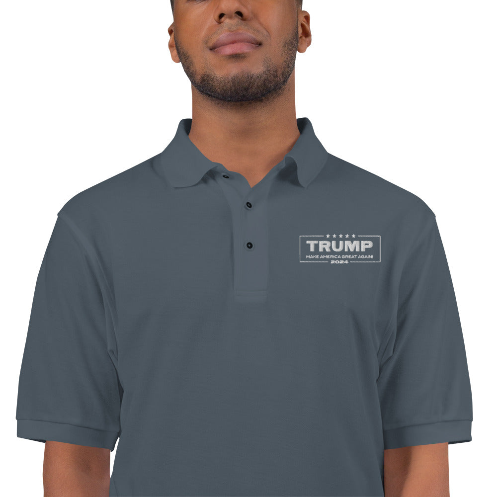 Trump MAGA 2024 Men's Premium Polo