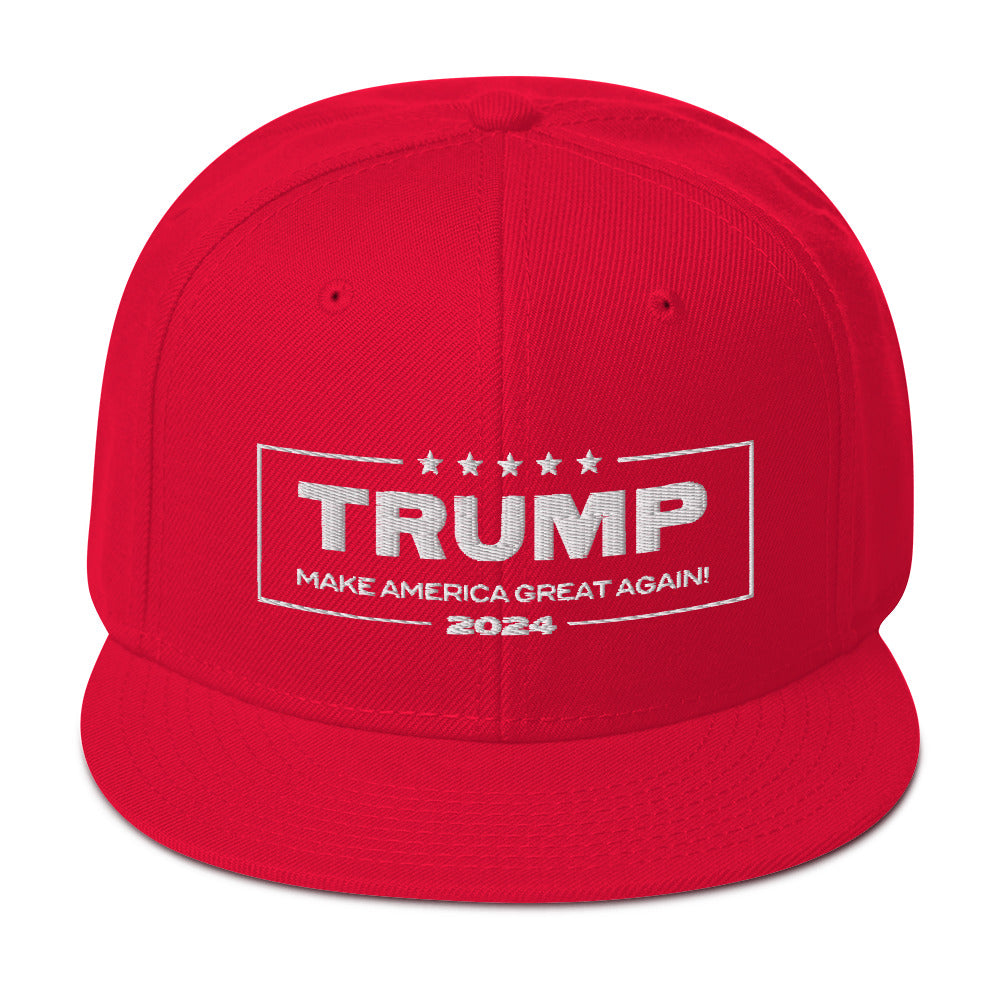 Trump 2024 MAGA Snapback Hat