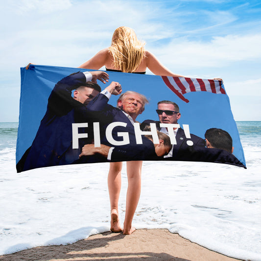 TRUMP FIGHT Towel