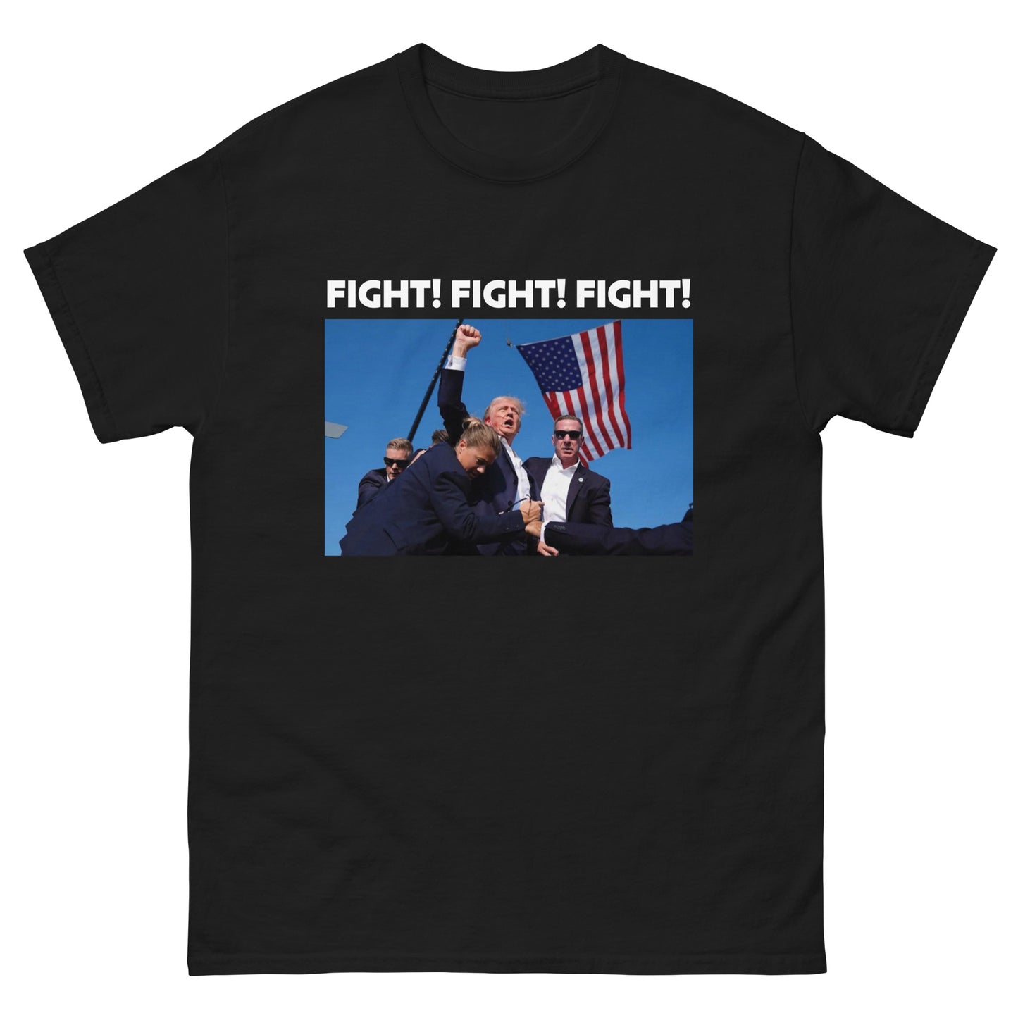 TRUMP FIGHT FIGHT FIGHT Unisex classic tee