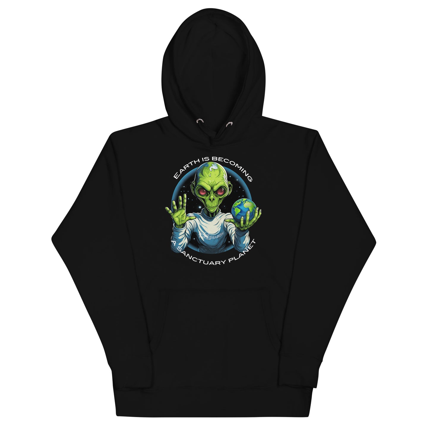 Earth is Becoming A Sanctuary Planet Unisex Hoodie