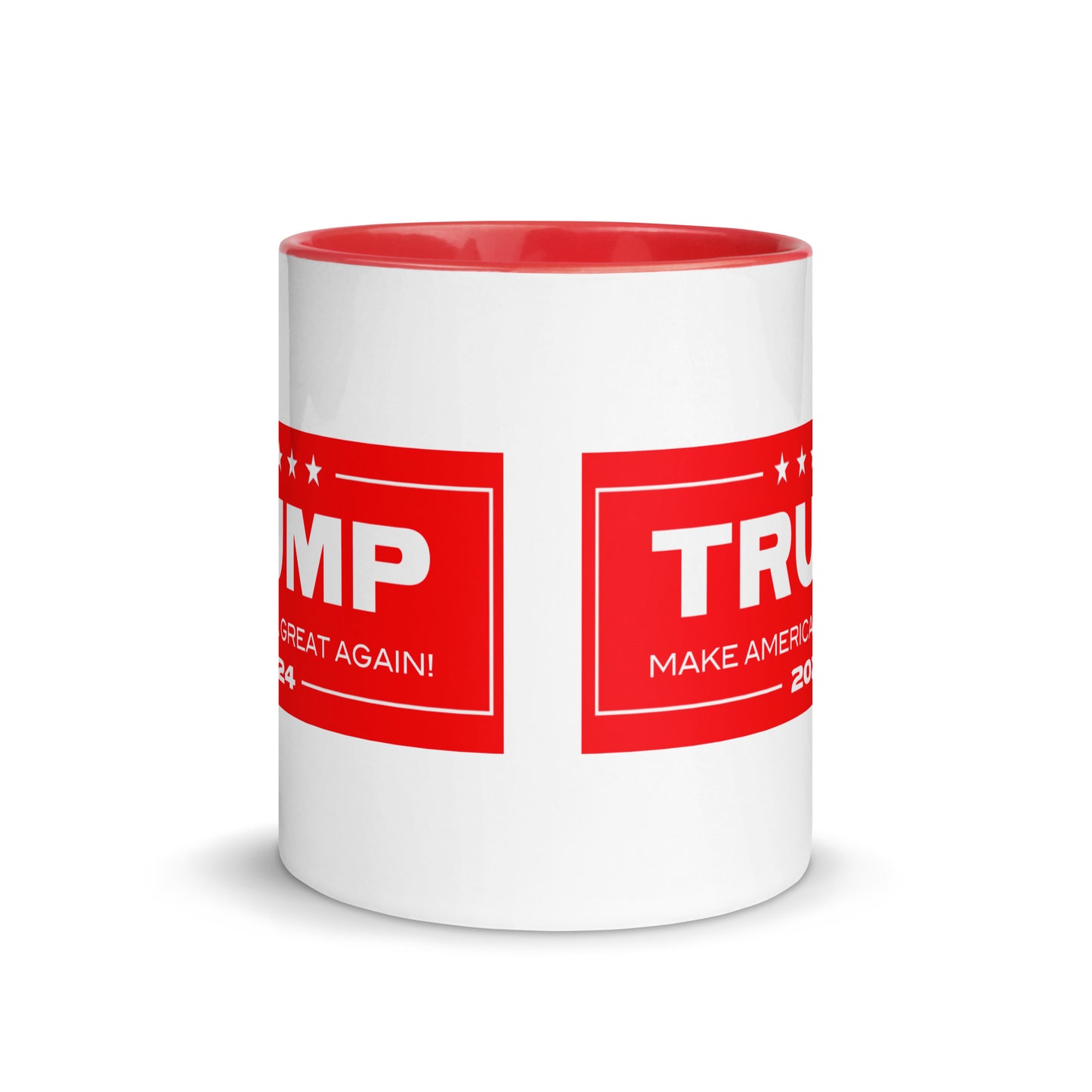 TRUMP 2024 MAGA Mug with RED Color Inside