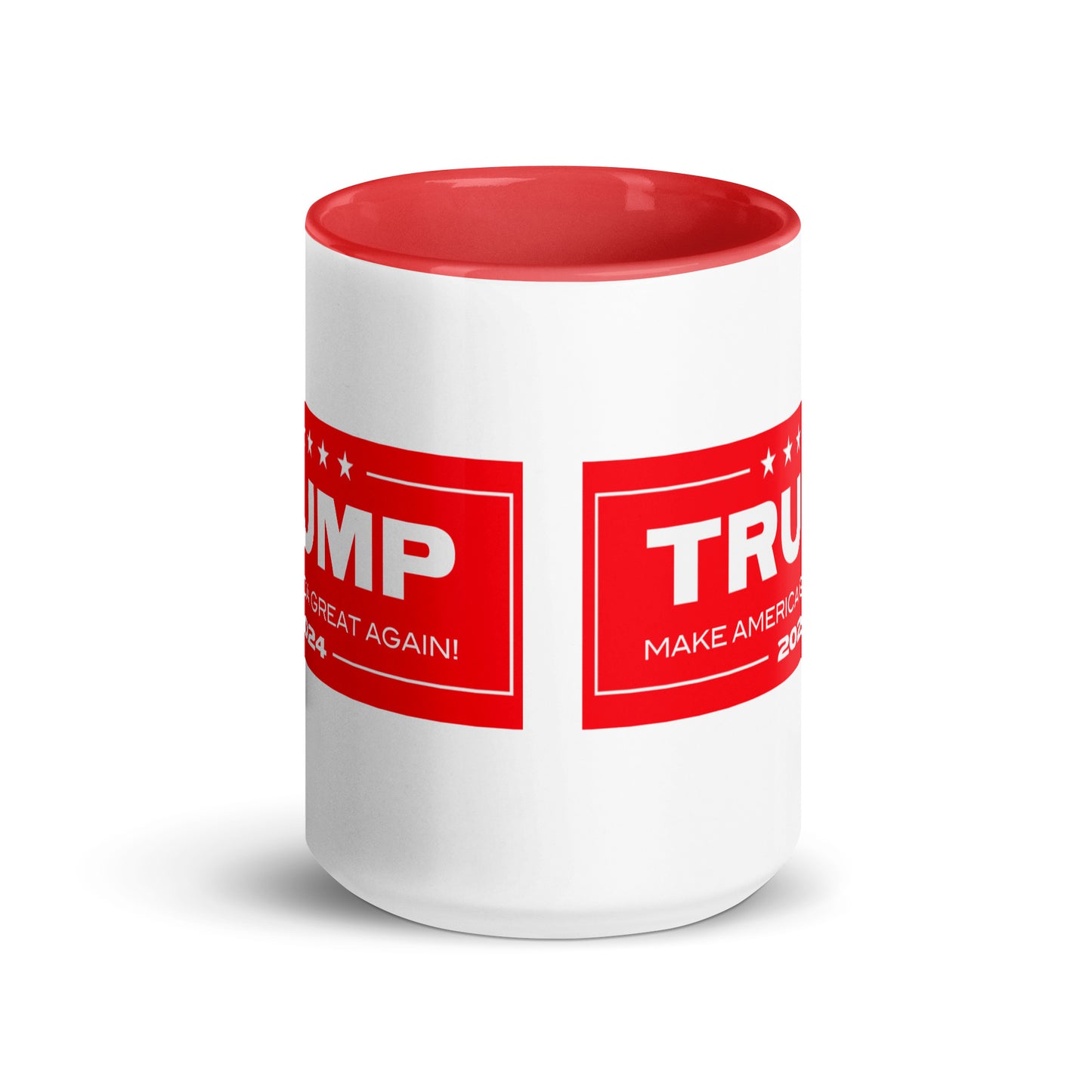 TRUMP 2024 MAGA Mug with RED Color Inside