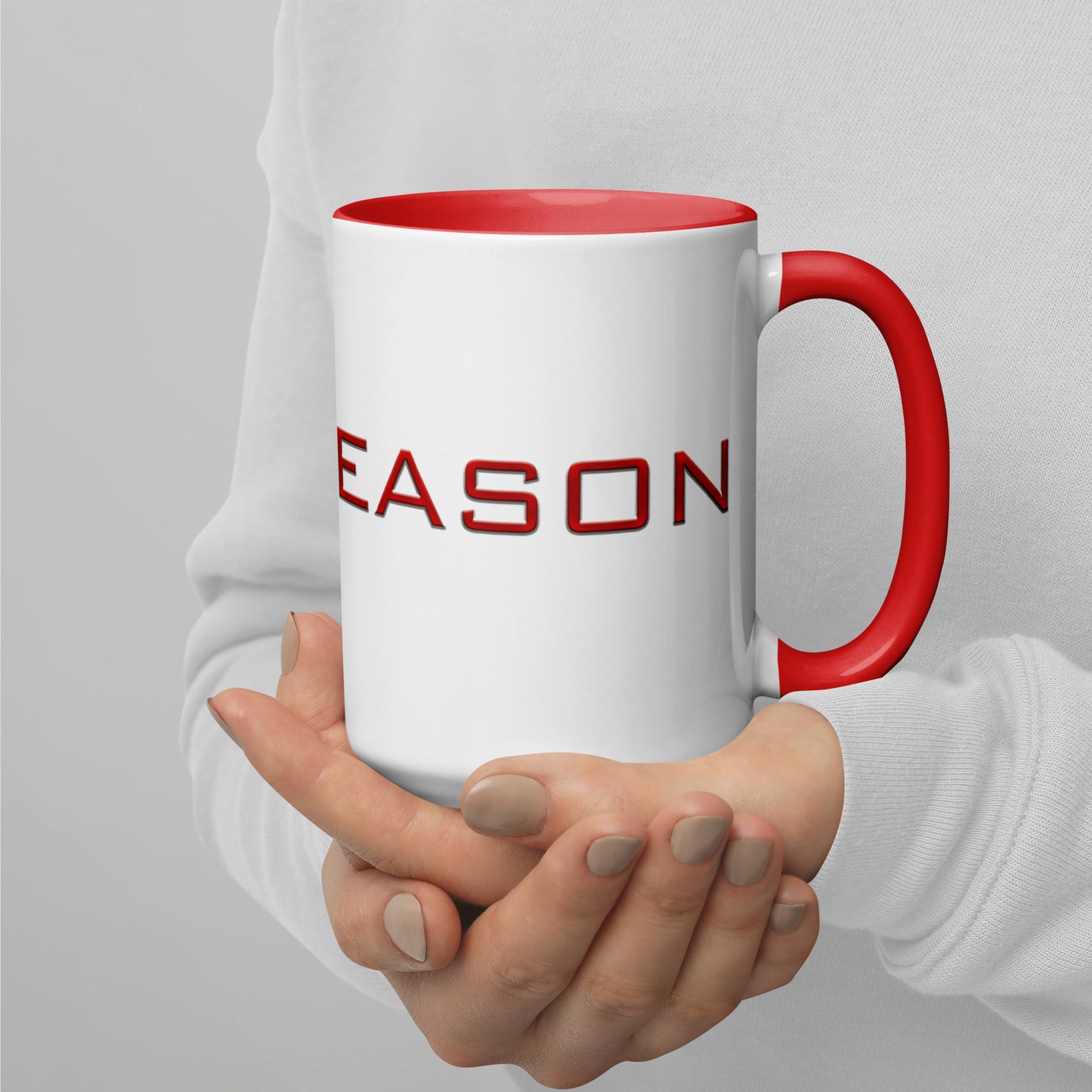 Rebel without a reason Mug with Red Color Inside